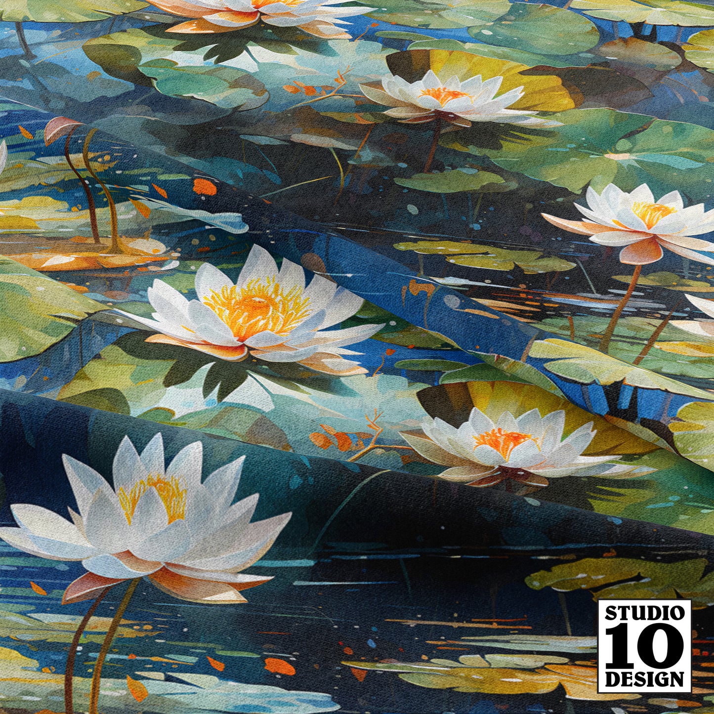 Lily Waterscape Fabric