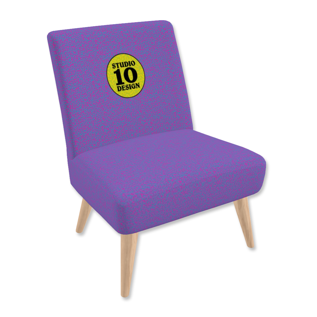 Velour Occasional Chair by Studio Ten Design