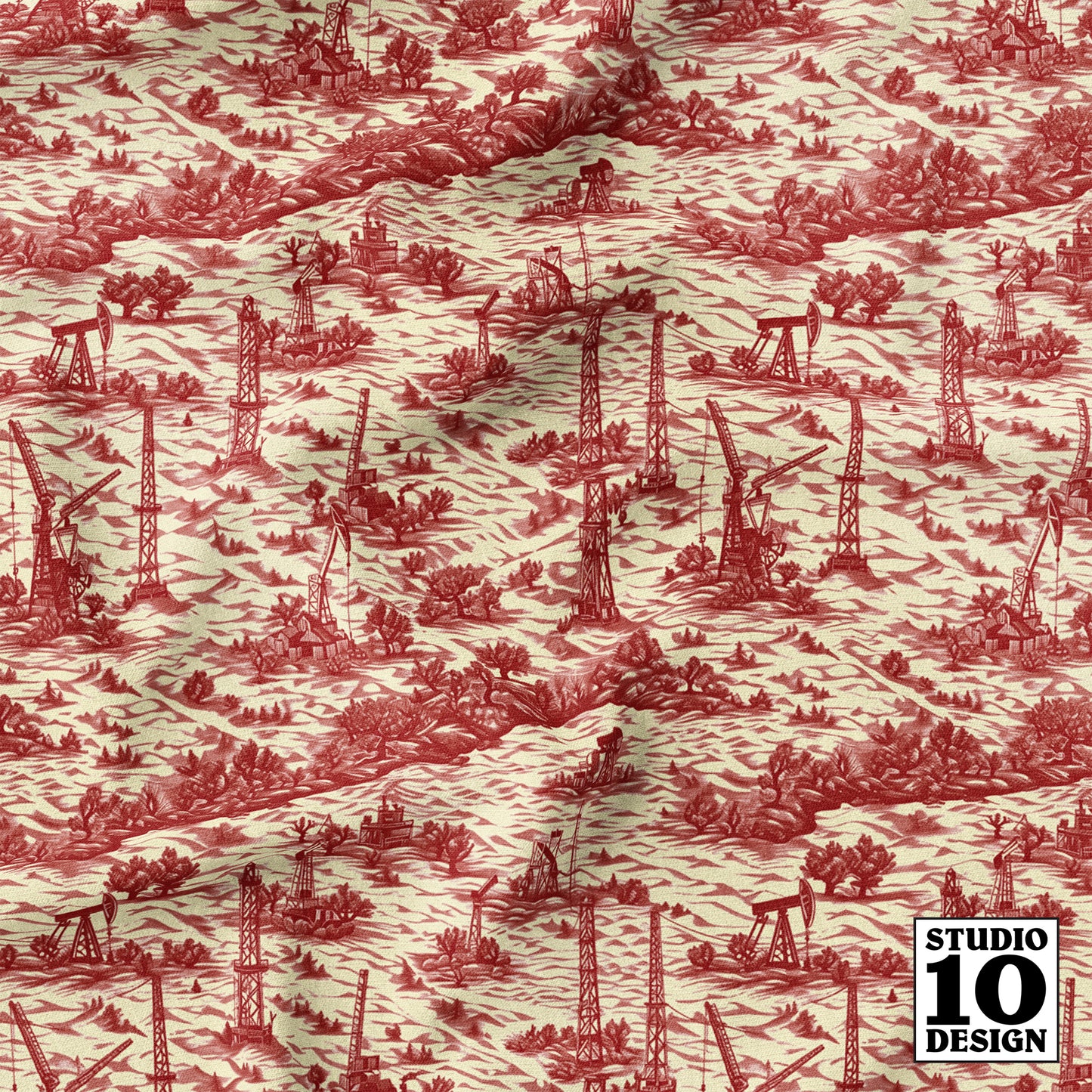 Oklahoma Toile Printed Fabric
