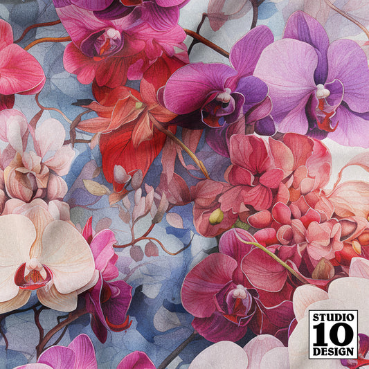 Orchid Dreams Printed Fabric