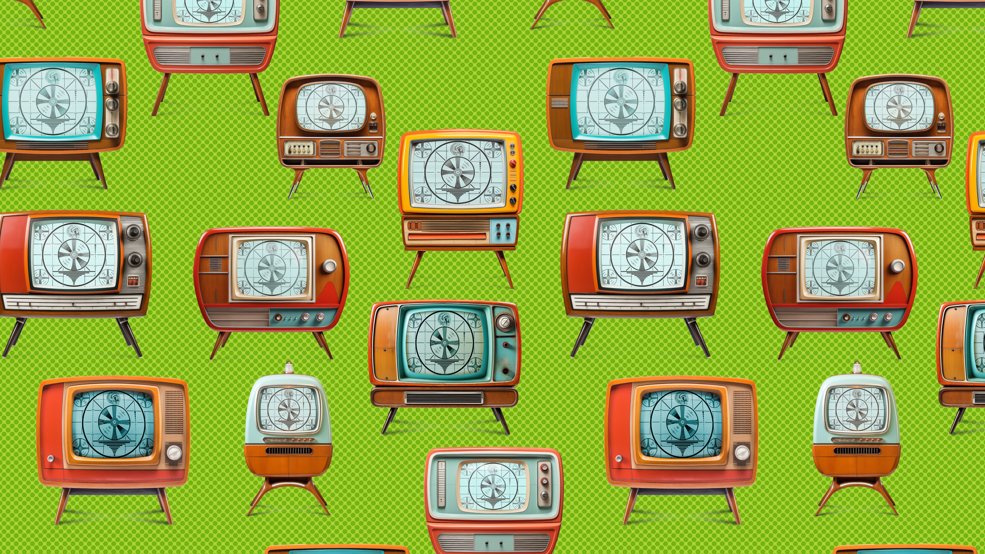 Retro TVs Lime