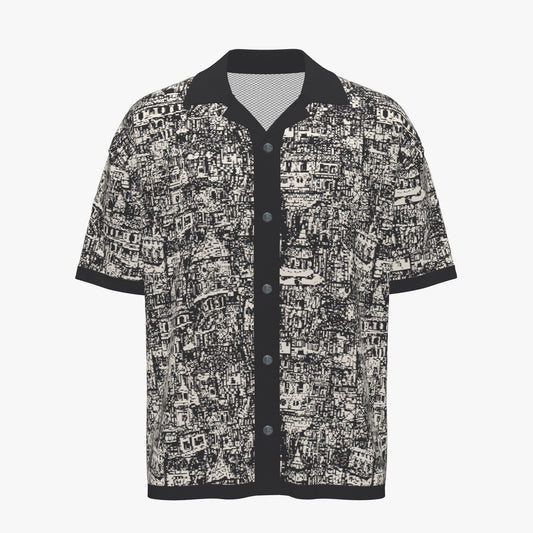 Knit.up Template Camisa Aloha para hombre