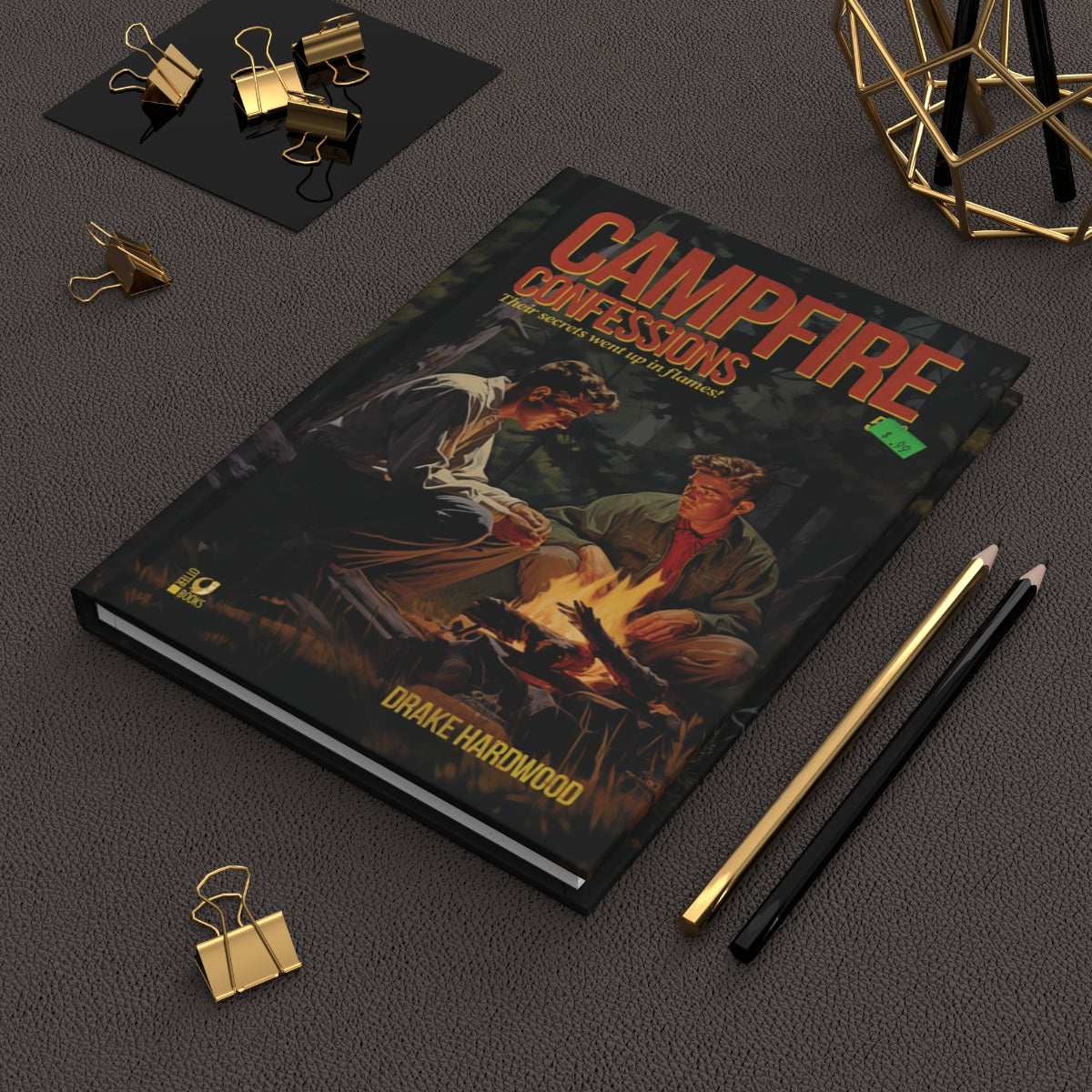 Campfire Confession Hardcover Journal
