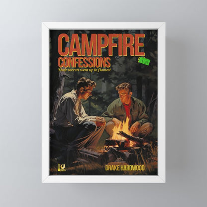 Campfire Confessions Framed Mini Art Print