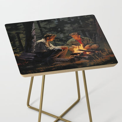 Campfire Confessions Side Table