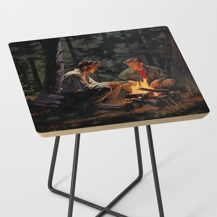 Campfire Confessions Side Table