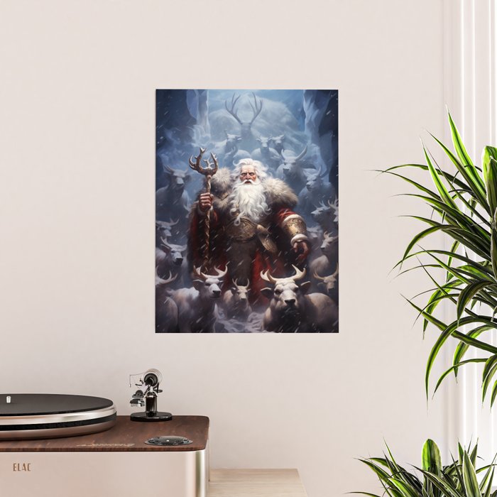 Fantasy Santa #2: North Lord Poster