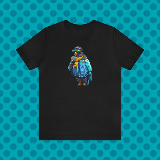 Rapper Pigeon Notorious B.I.R.D. T-Shirt by Studio Ten Design