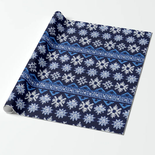 Rollo de papel de regalo para suéter feo de Hanukkah