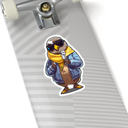 Pigeon Rapper Lil Wing Sticker