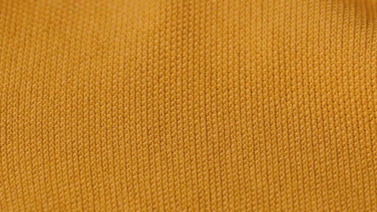 Charger la vidéo : Knit fabric in 100% cotton from the Better Cotton Initiative