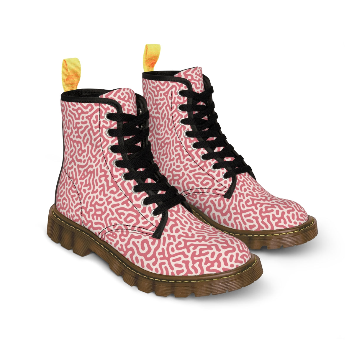 Rosewater Flamingo Women's Canvas Boots