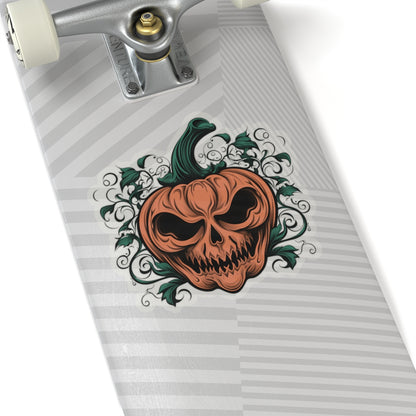 Jack-o-Lantern Tattoo Vinyl Sticker