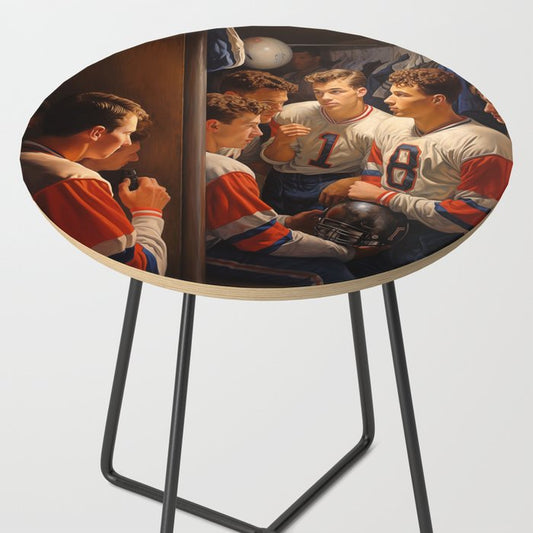 Tight End Temptations Side Table