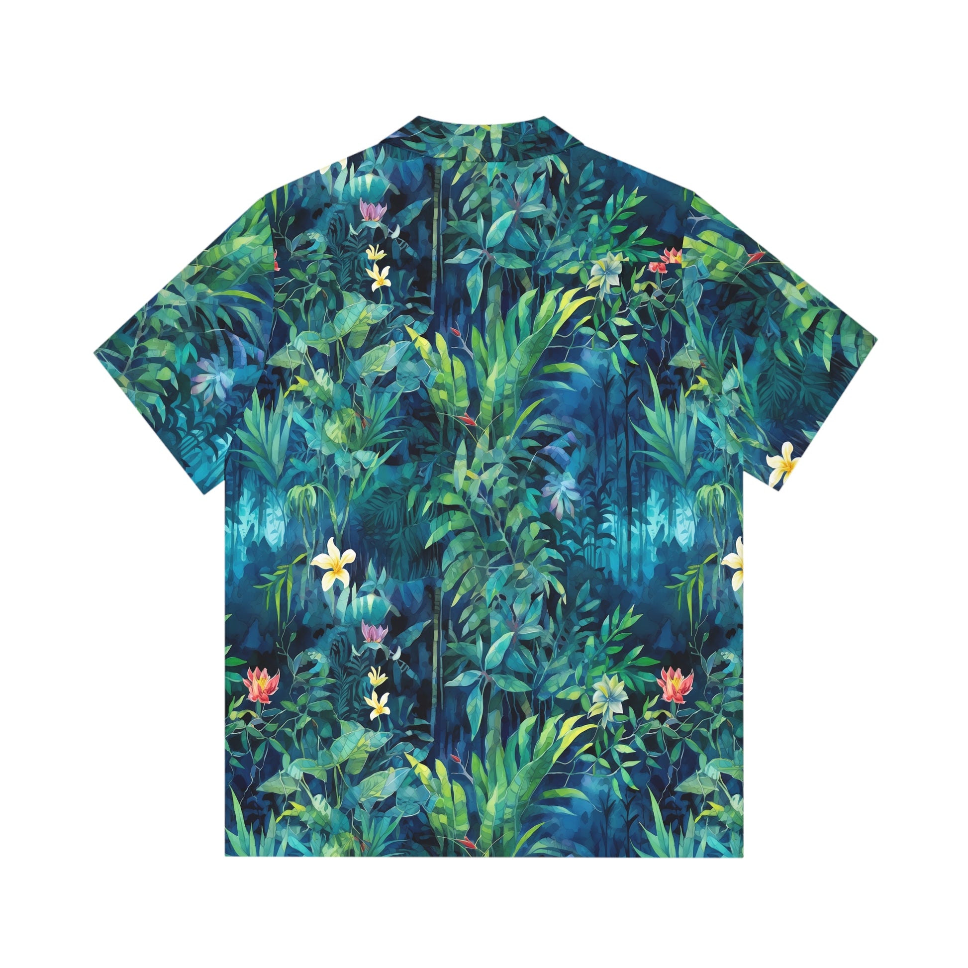 Tropical Jungle (Night 1) Aloha Shirt by Studio Ten Design