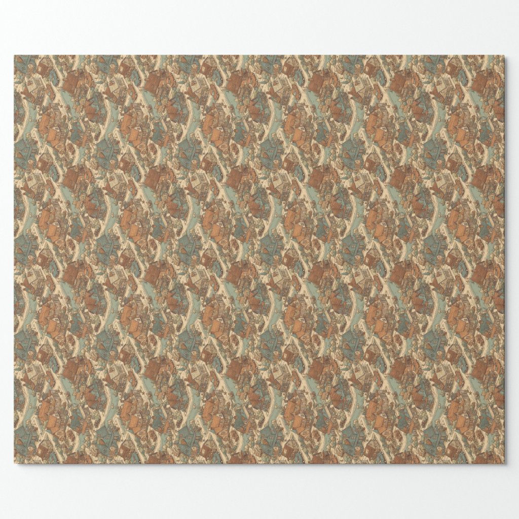 Field of Daisies Wrapping Paper