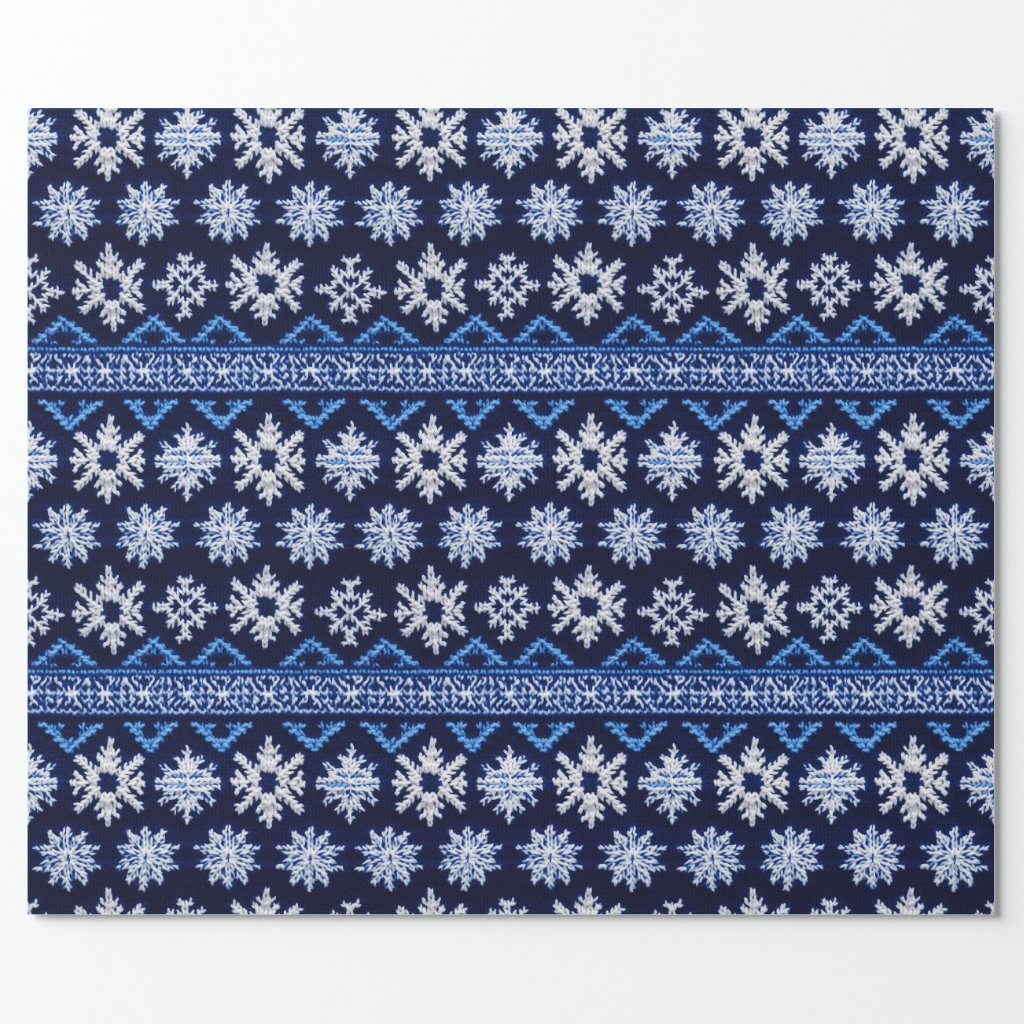 Ugly Hanukkah Sweater Wrapping Paper Roll