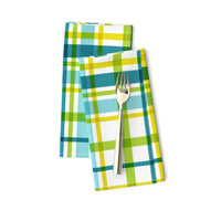 Citrus Madras Cloth Dinner Napkins