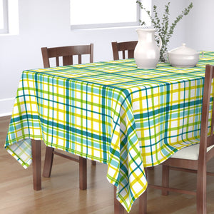 Citrus Madras Square or Rectangular Tablecloth