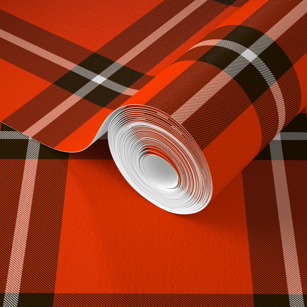 Cleveland Browns Plaid Wrapping Paper Roll – Studio Ten Design