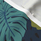Monstera Madness Day Longleaf Sateen Grand Printed Fabric by Studio Ten Design