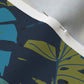 Monstera Madness Day Recycled Canvas Printed Fabric by Studio Ten Design
