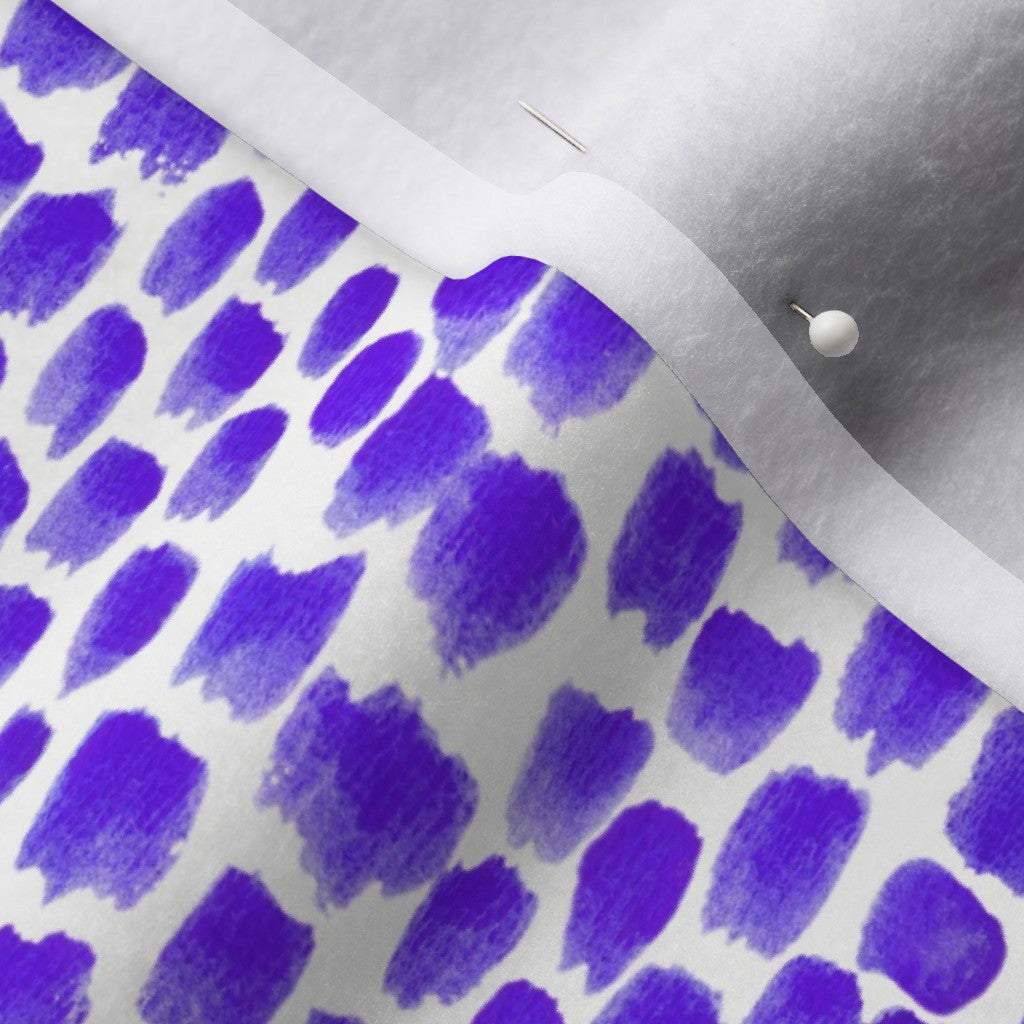 Alma Violet Polartec® Fleece Printed Fabric by Studio Ten Design