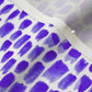 Alma Violet Performance Linen Printed Fabric by Studio Ten Design