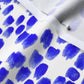 Alma Blue 58 inch Border Cotton Spandex Jersey Printed Fabric by Studio Ten Design