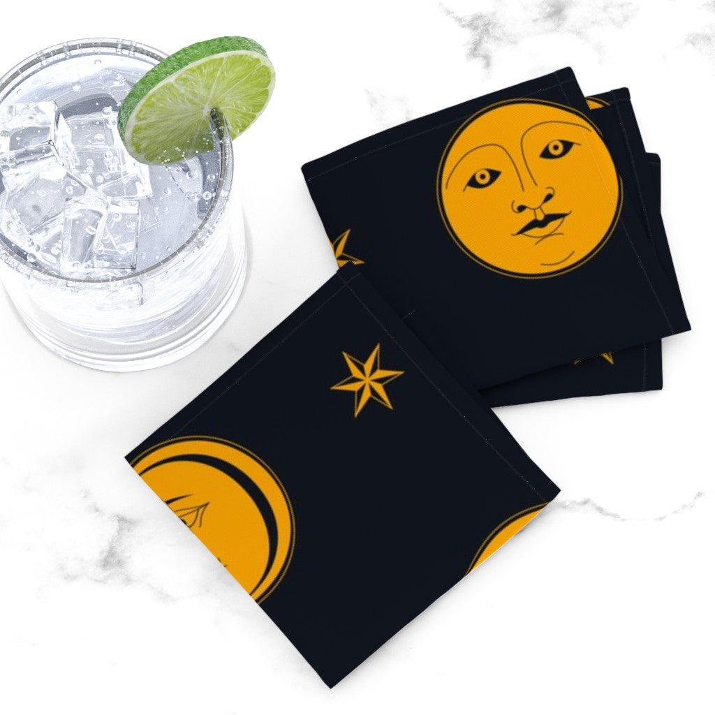 Astrology Cloth Cocktail Napkins