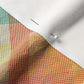 Madras Mania Rainbow Bias Minky Printed Fabric by Studio Ten Design