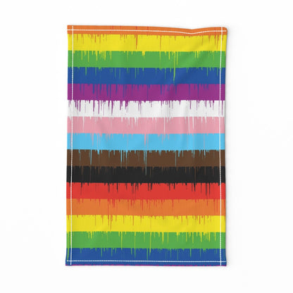 Drippy Rainbow Kitchen Towel