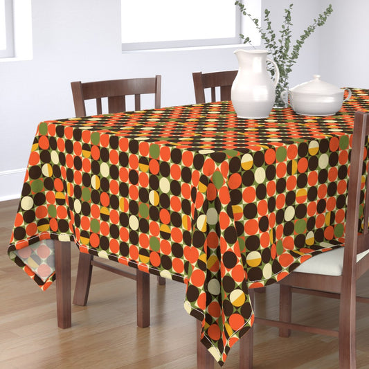 Retro Jive Square or Rectangular Tablecloth