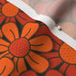 Flower Pop! No. 4 Cotton Poplin Printed Fabric by Studio Ten Design