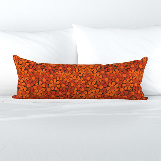Flower Pop! No. 4 Extra-Long Lumbar Pillow Cover