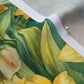 Sunshine Serenade Watercolor Daffodils Cotton Lawn Printed Fabric by Studio Ten Design