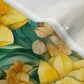 Sunshine Serenade Watercolor Daffodils Organic Sweet Pea Gauze Printed Fabric by Studio Ten Design