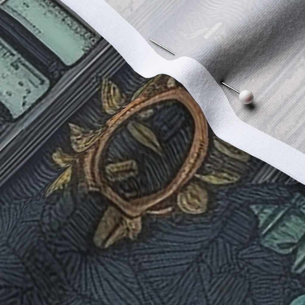 The Alchemist's Cabinet (Vivid) Cotton Spandex Jersey Printed Fabric by Studio Ten Design