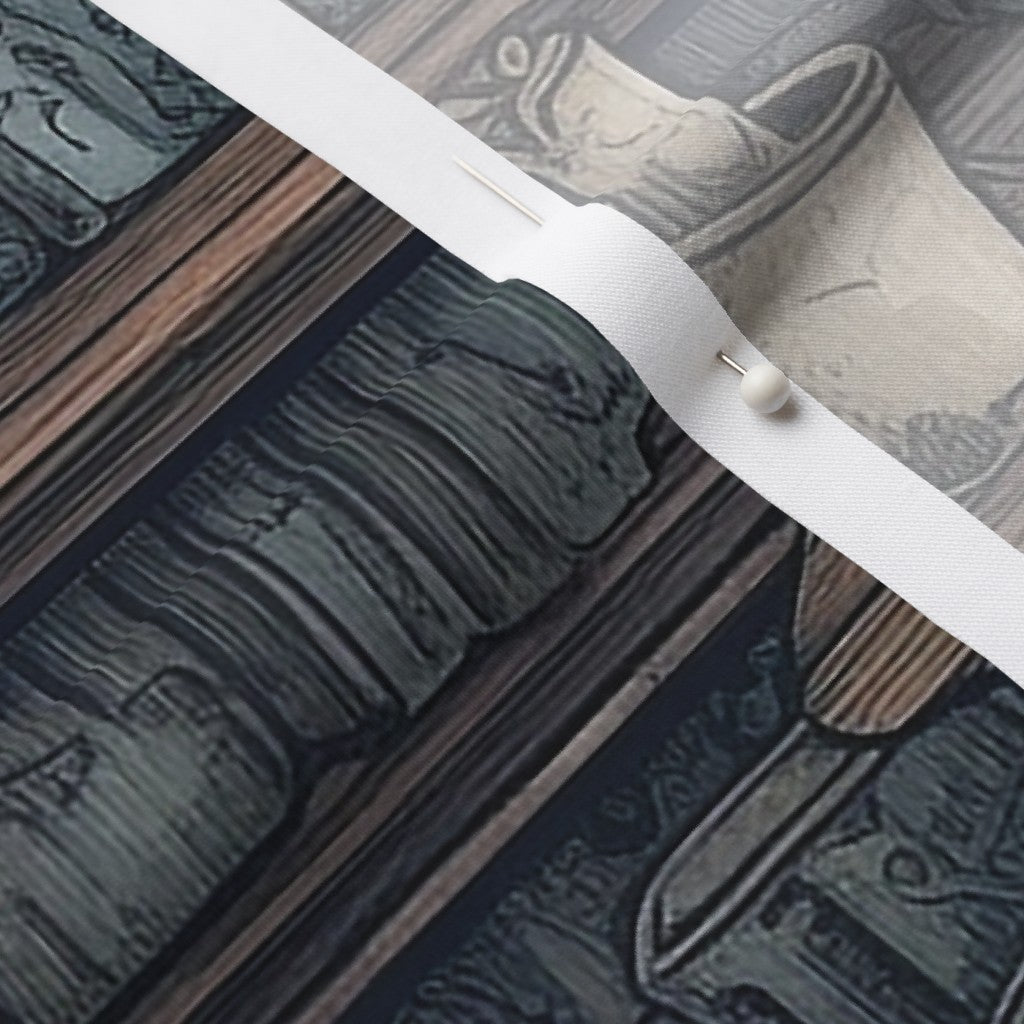 The Alchemist's Cabinet Modern Jersey Printed Fabric by Studio Ten Design
