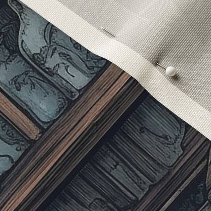 The Alchemist's Cabinet Celosia Velvet Printed Fabric by Studio Ten Design