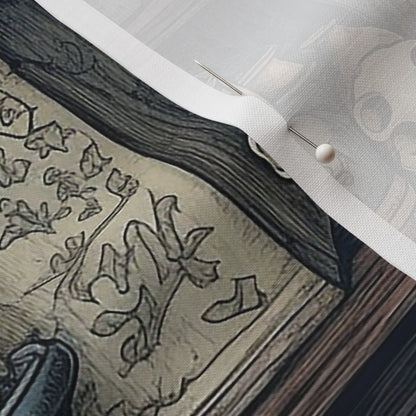 The Alchemist's Cabinet Petal Signature Cotton Printed Fabric by Studio Ten Design