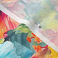 Watercolor Hibiscus Flowers (Light IV) Chiffon Printed Fabric by Studio Ten Design