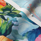 Watercolor Hibiscus Flowers (Light IV) Cotton Poplin Printed Fabric by Studio Ten Design