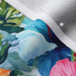 Watercolor Hibiscus Flowers (Light IV) Polartec® Fleece Printed Fabric by Studio Ten Design