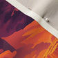 Grand Canyon Majesty Celosia Velvet Printed Fabric by Studio Ten Design