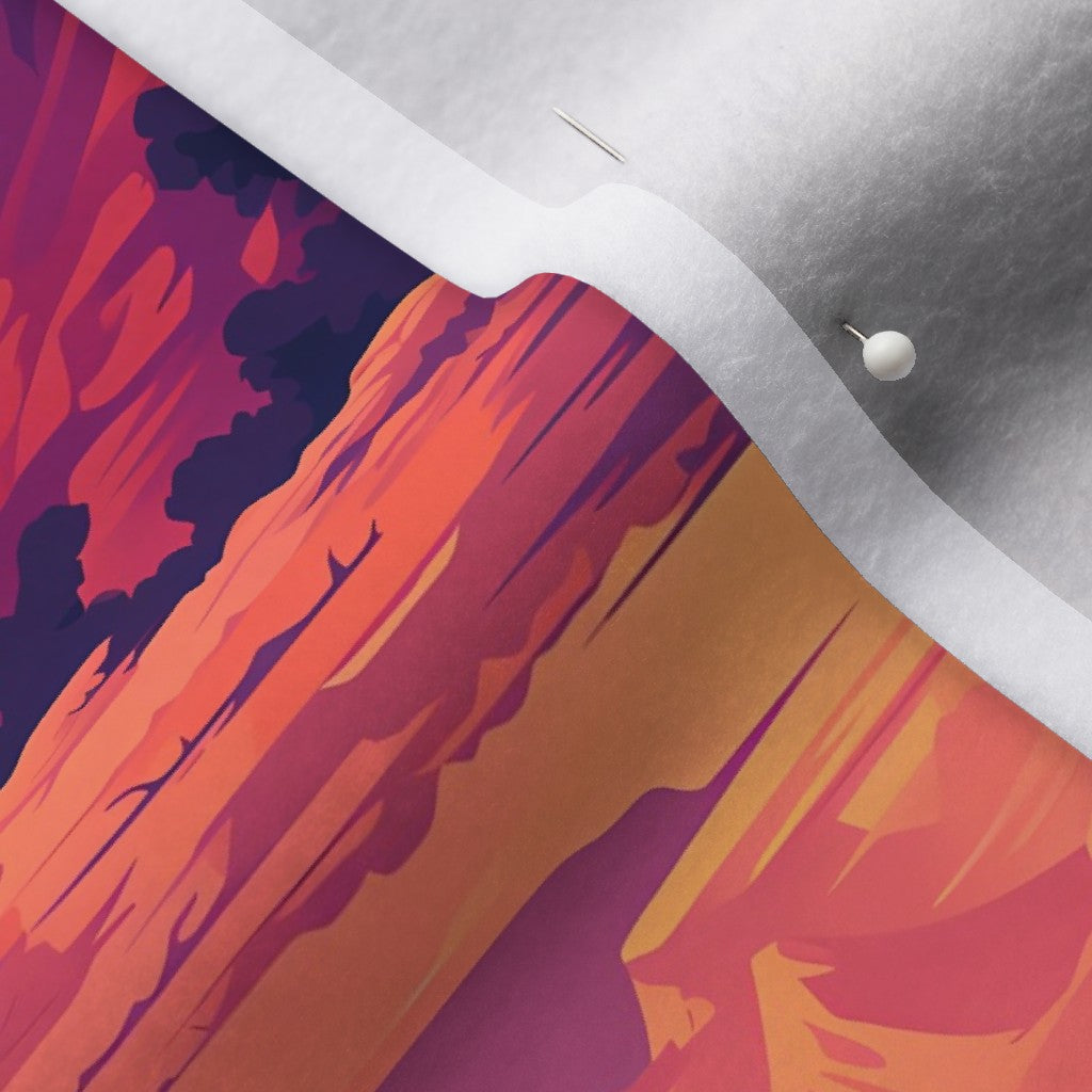 Scenic Grand Canyon Polartec® Fleece Printed Fabric by Studio Ten Design