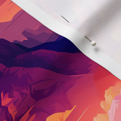 Scenic Grand Canyon Sport Lycra Printed Fabric by Studio Ten Design