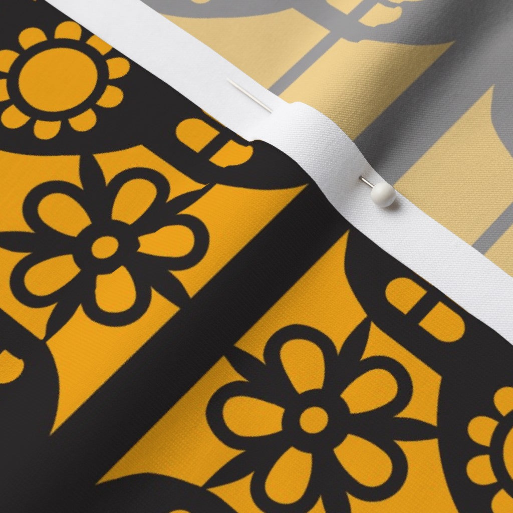 Dia de los Muertos Papel Picado Modern Jersey Printed Fabric by Studio Ten Design