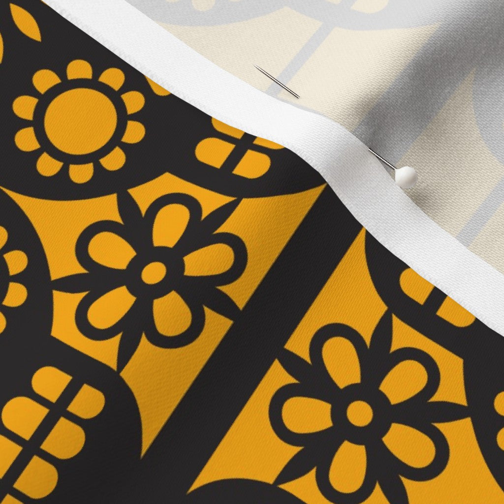 Dia de los Muertos Papel Picado Longleaf Sateen Grand Printed Fabric by Studio Ten Design