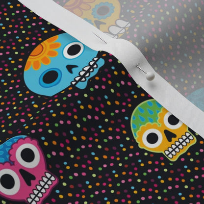 Dia de los Muertos (Ditsy) Perennial Sateen Grand Printed Fabric by Studio Ten Design